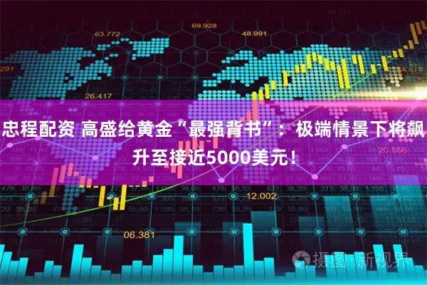 忠程配资 高盛给黄金“最强背书”：极端情景下将飙升至接近5000美元！